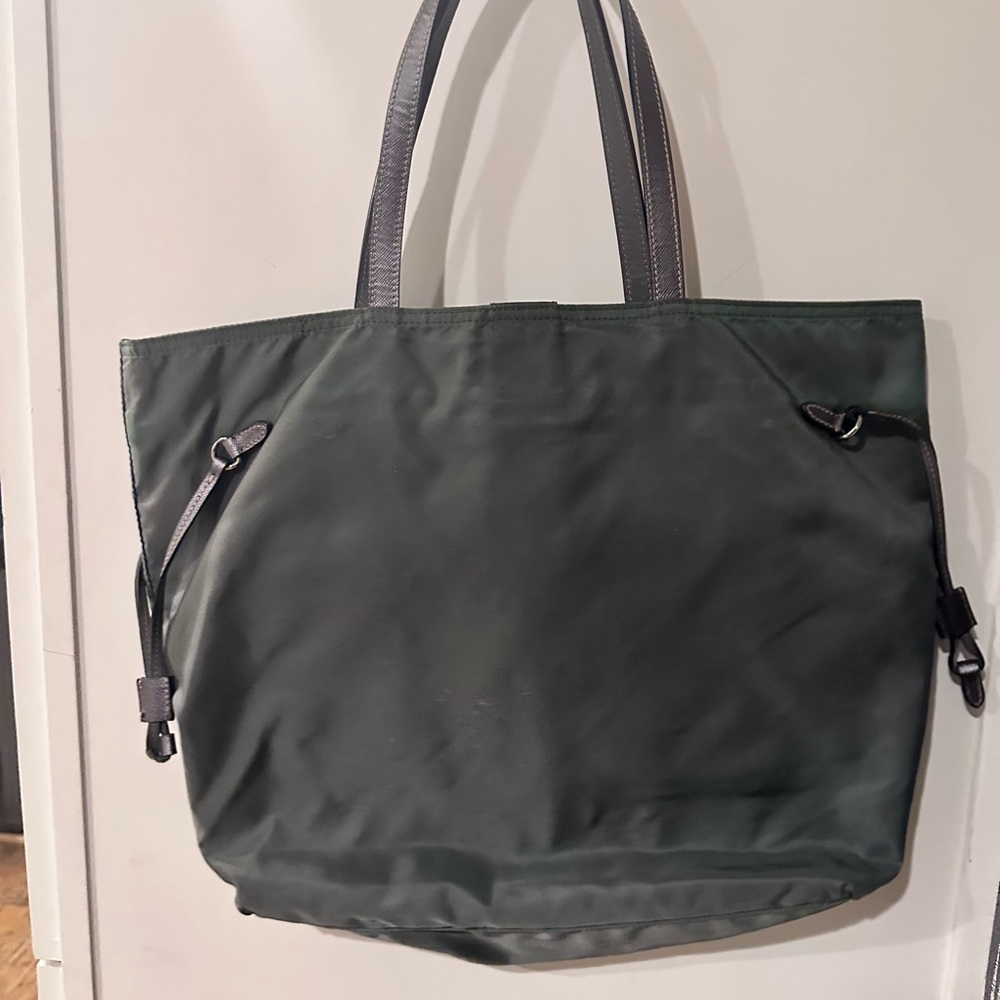 Prada Gray Tessuto Nylon Bag 
Like new! - Picture 2 of 9